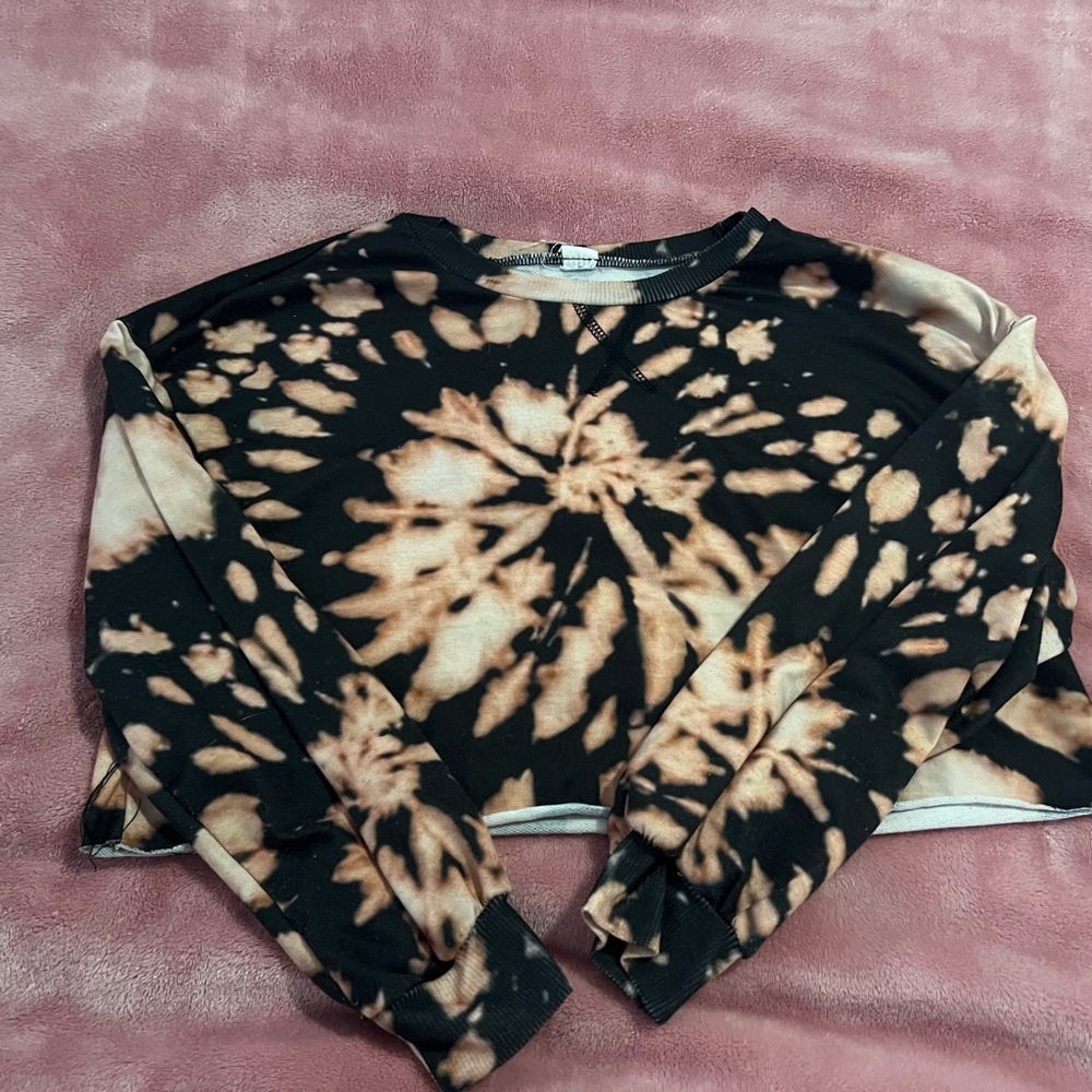 SHEIN long sleeve crop top